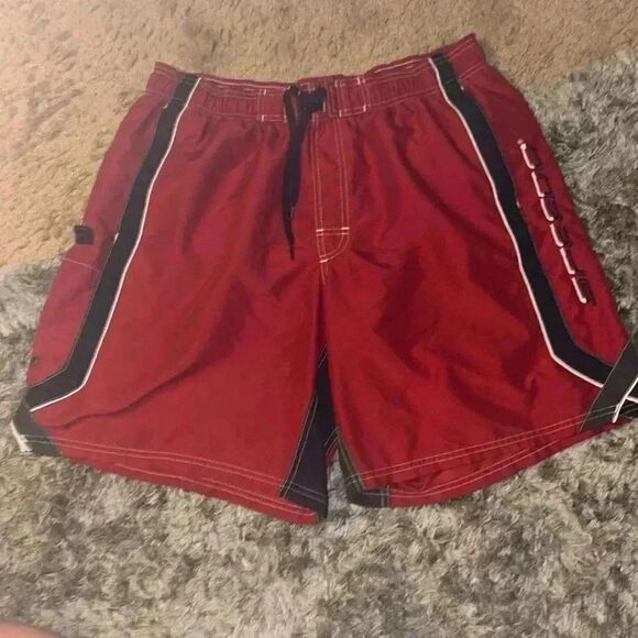 Speedo, swim shorts, size large men’s with built-in water, underwear, and tie - Picture 1 of 12